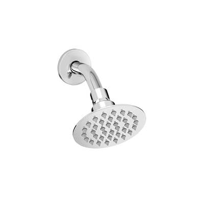 Baril Pro TET-4413-01-CC-150 - Anti-Limestone 10 Cm (4'') Round Shower Head With 15 Cm (6'') Shower Arm