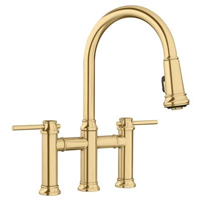 Blanco 442981 - Blanco Empressa Bridge 1.5 Gpm Satin Gold
