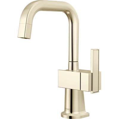 Brizo 61323LF-C-PN - Beverage Faucet With Square Spout