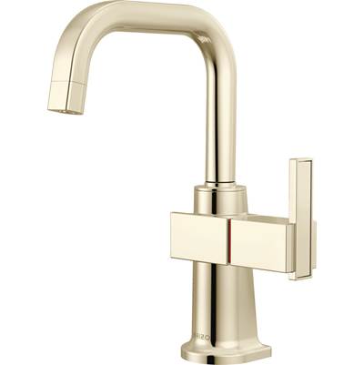 Brizo 61323LF-H-PN - Instant Hot Faucet With Square Spout