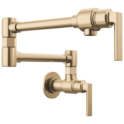 Brizo 62806LF-GL-L - Lever Handle Wm Pot Filler