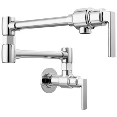 Brizo 62806LF-PC-L - Lever Handle Wm Pot Filler
