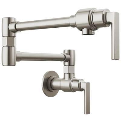 Brizo 62806LF-SS-L - Lever Handle Wm Pot Filler