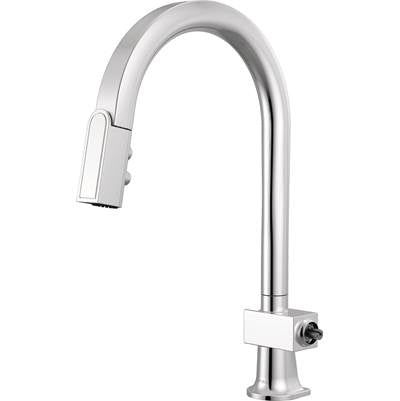 Brizo 63022LF-PCLHP - Pull-Down Faucet With Arc Spout - Less H
