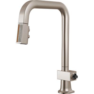 Brizo 63023LF-SSWDLHP - Pull-Down Faucet With Square Spout - Les