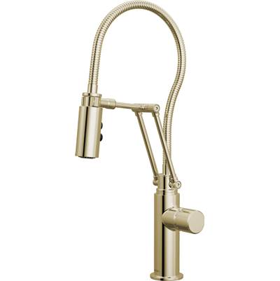 Brizo 63121LF-PNLHP - Articulating Kitchen Faucet 1L