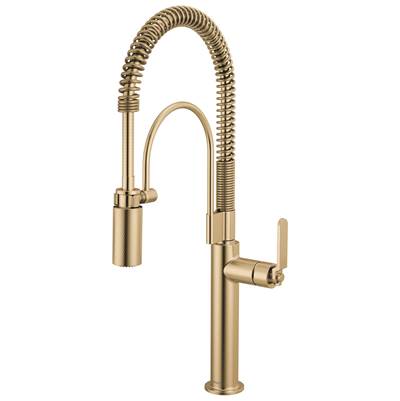Brizo 63344LF-GL - Semi-Professional Kitchen Faucet - Indus