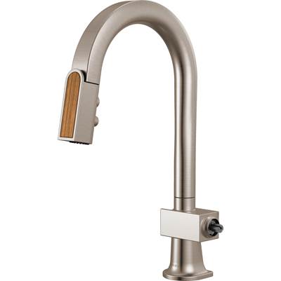 Brizo 63922LF-SSWDLHP - Pull-Down Prep Faucet With Arc Spout - L