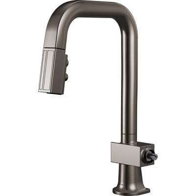 Brizo 63923LF-BNXLHP - Pull-Down Prep Faucet With Square Spout