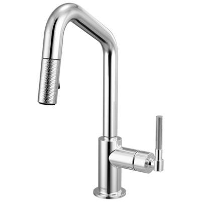 Brizo 63963LF-PC - Pull-Down Prep Faucet With Angle Spout -