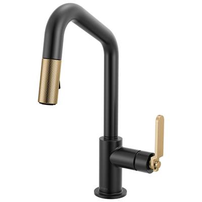 Brizo 63964LF-BLGL - Pull-Down Prep Faucet With Angle Spout -