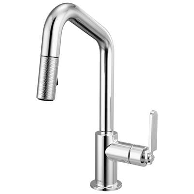 Brizo 63964LF-PC - Pull-Down Prep Faucet With Angle Spout -