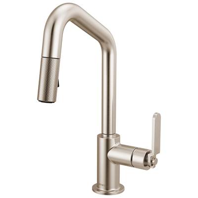 Brizo 63964LF-SS - Pull-Down Prep Faucet With Angle Spout -
