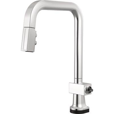 Brizo 64023LF-PCLHP - Smarttouch Pull-Down Faucet With Square