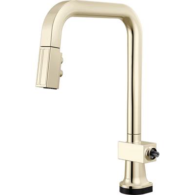 Brizo 64023LF-PNLHP - Smarttouch Pull-Down Faucet With Square
