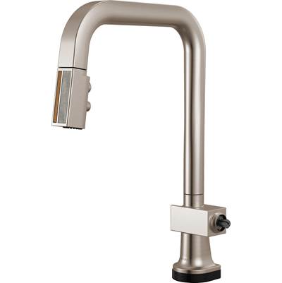 Brizo 64023LF-SSWDLHP - Smarttouch Pull-Down Faucet With Square