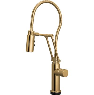 Brizo 64121LF-PGLHP - Smarttouch Articulating Kitchen 1L