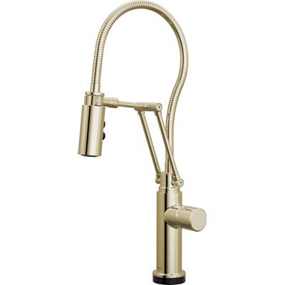 Brizo 64121LF-PNLHP - Smarttouch Articulating Kitchen 1L