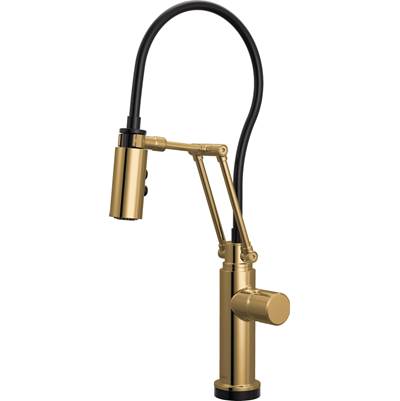 Brizo 64221LF-PGLHP - Smarttouch Articulating Kitchen 1L