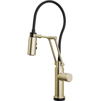 Brizo 64221LF-PNLHP - Smarttouch Articulating Kitchen 1L