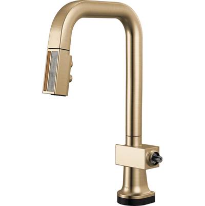 Brizo 64923LF-GLWDLHP - Smarttouch Pull-Down Prep Faucet With Sq