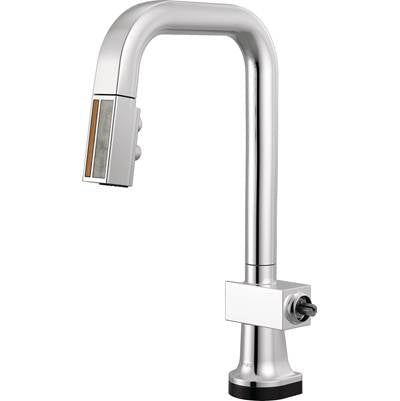 Brizo 64923LF-PCWDLHP - Smarttouch Pull-Down Prep Faucet With Sq