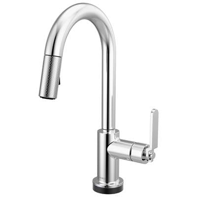 Brizo 64944LF-PC - Smarttouch Pull-Down Prep Faucet With Ar