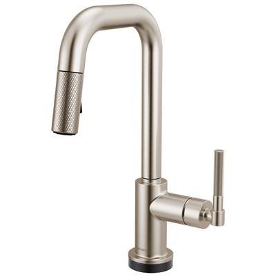 Brizo 64953LF-SS - Smarttouch Pull-Down Prep Faucet With Sq