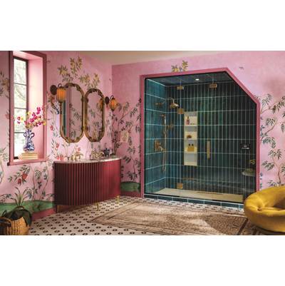 Brizo 65366LF-PGLHP - Widespread Low Spout 1.2Gpm