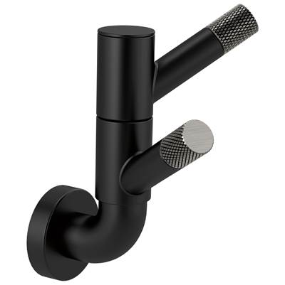 Brizo 693537-BLSL - Double Robe Hook