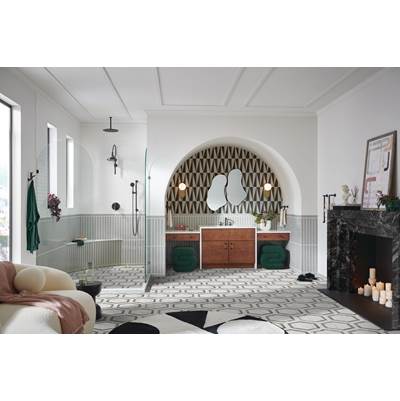 Brizo 85735-BLGL - Slide Bar With Handshower Ebar 3S