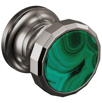 Brizo HI5865-BNXMC - 2H Wall Mount Lav Handle-Wheel-Malachite