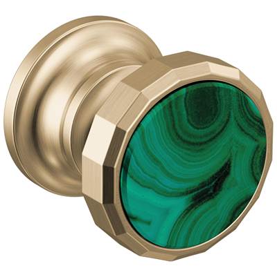 Brizo HI5865-GLMC - 2H Wall Mount Lav Handle-Wheel-Malachite