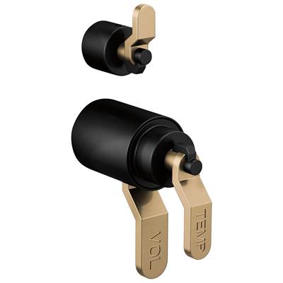 Brizo HL7534-BLGL - Tempassure Thermostatic Valve With Diverter Trim Shutoff Han