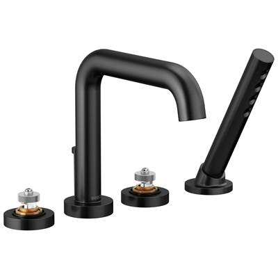 Brizo T67435-BLLHP - 4 Hole Roman Tub With Handshower
