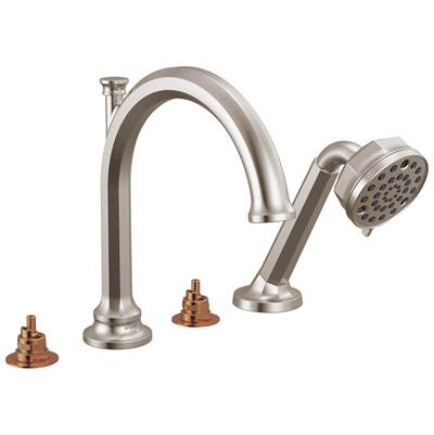 Brizo T67465-NKLHP - Roman Tub Trim W/Hs 2H W/O Handles