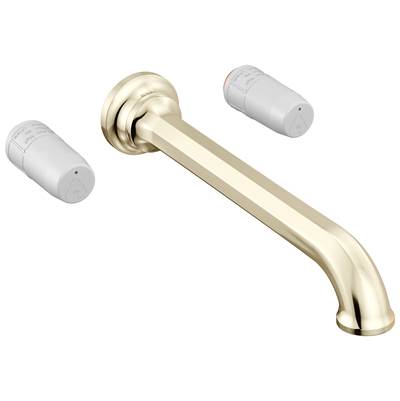 Brizo T70465-PNLHP - Two Handle Wall Mount Tub Filler
