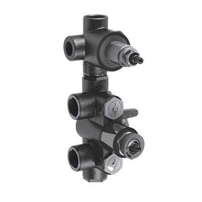 Ca'bano CAOM031 - Thermostatic Rough-In With 3 Way Diverter