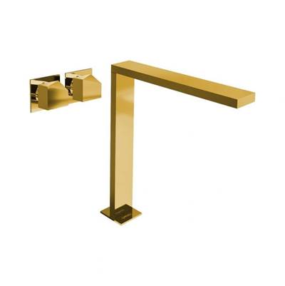 Carimali DSD1502ESTBG - Dside Wall-Mounted High Controls Washbasin Mixer