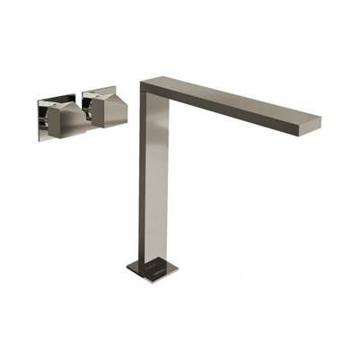 Carimali DSD1502ESTBN - Dside Wall-Mounted High Controls Washbasin Mixer