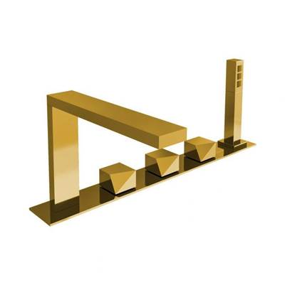 Carimali DSD6501BG - Dside 5-Hole Bath Tub Mixer