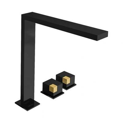 Carimali OCB1501MBBG - Ocube 3-Hole High Basin Mixer