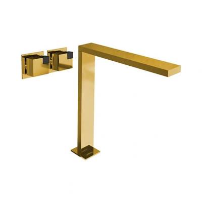 Carimali OCB1502ESTBGMB - Ocube Wall-Mounted High Controls Washbasin Mixer