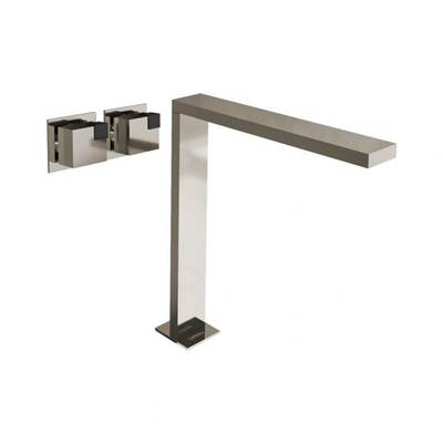 Carimali OCB1502ESTBNMB - Ocube Wall-Mounted High Controls Washbasin Mixer