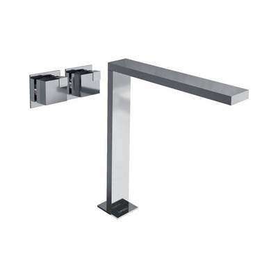 Carimali OCB1502ESTCH - Ocube Wall-Mounted High Controls Washbasin Mixer