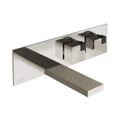 Carimali OCB2501ESTBNMB - Ocube Wall-Mounted Washbasin Mixer