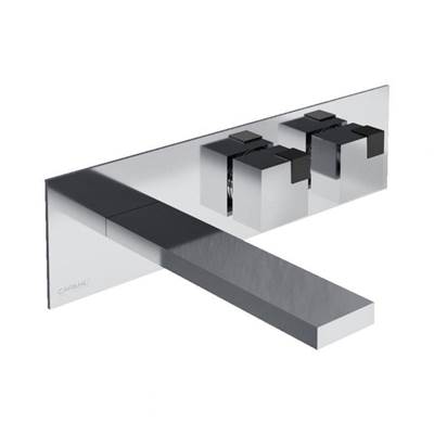 Carimali OCB2501ESTCHMB - Ocube Wall-Mounted Washbasin Mixer