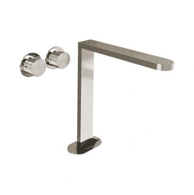 Carimali QTM1502ESTBN - Qtime Wall-Mounted High Controls Washbasin Mixer