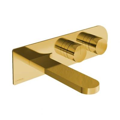 Carimali QTM2501ESTBG - Qtime Wall-Mounted Washbasin Mixer