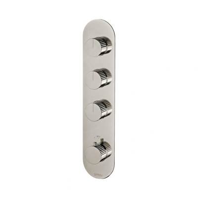 Carimali QTM4202ESTBN - Qtime 1/2'' Thermostatic 3-Shut-Off